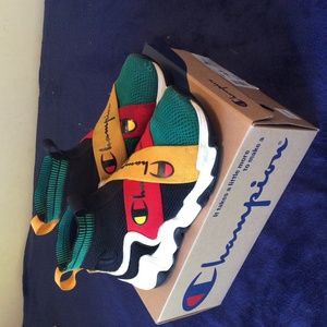 Champions  Red yellow and white color way